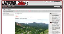 Desktop Screenshot of japanriders.com